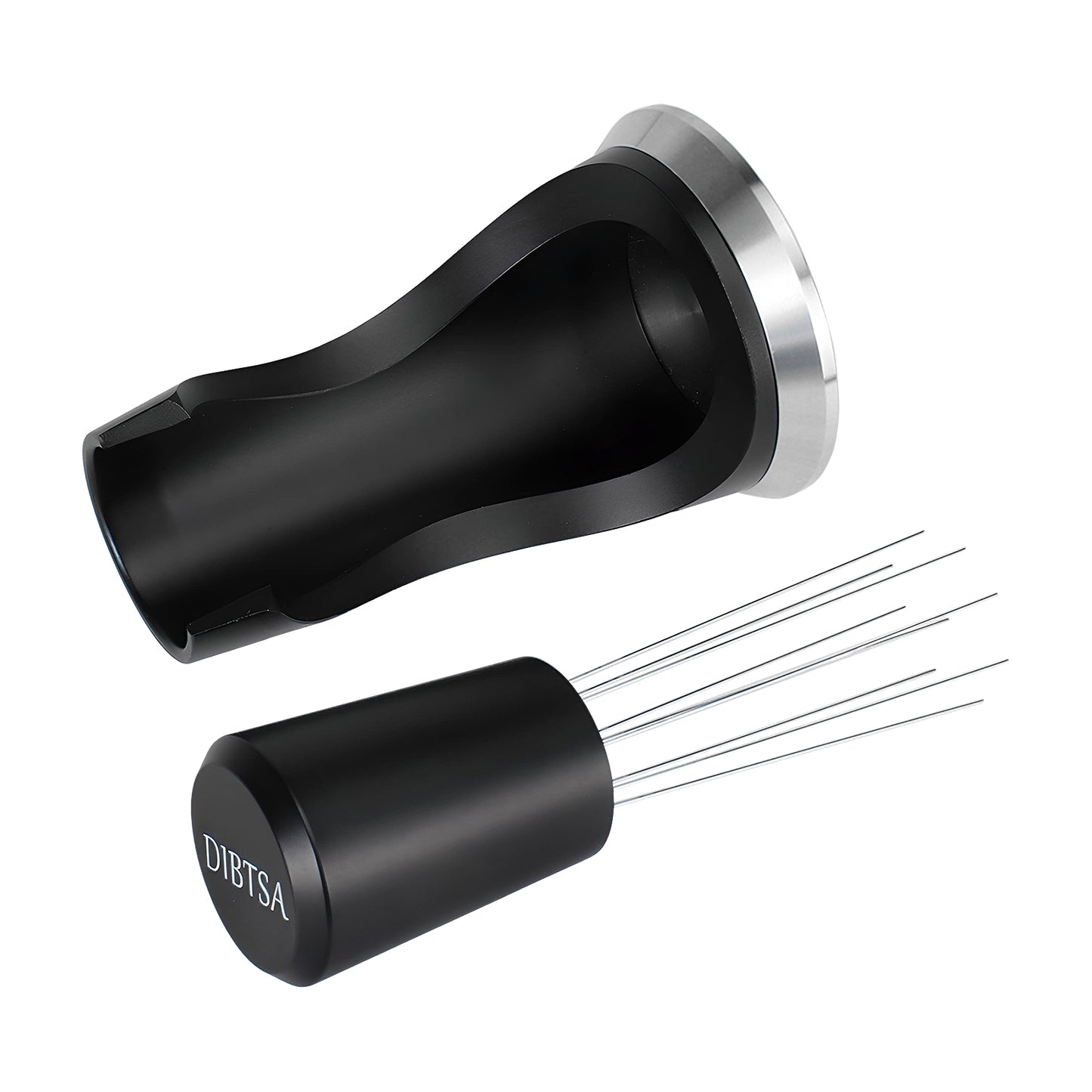 Espresso WDT Distribution Tool Coffee Stirrer 9 Pin 304 Stainless Steel Aluminum