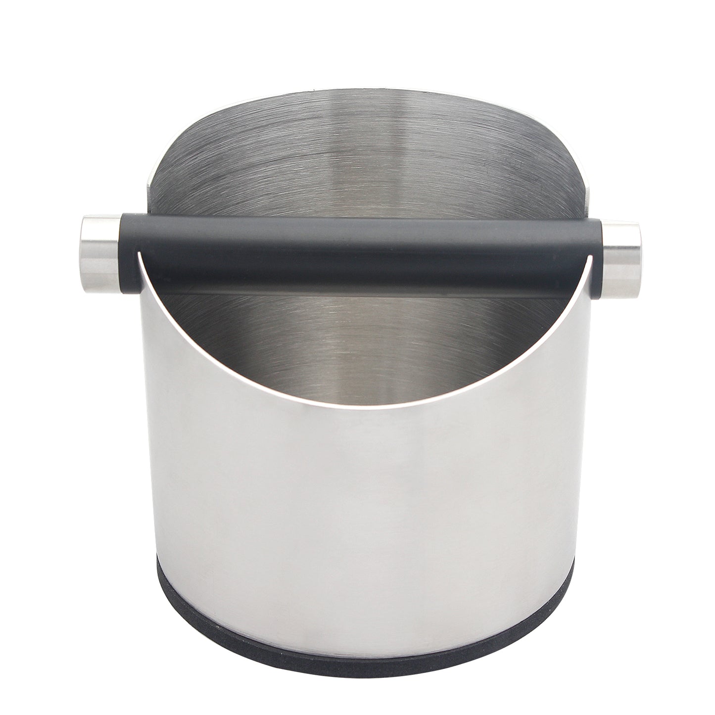 Coffee Grounds Knock Box w/Knock Bar Cafe Stainless Steel Espresso Waste Bin