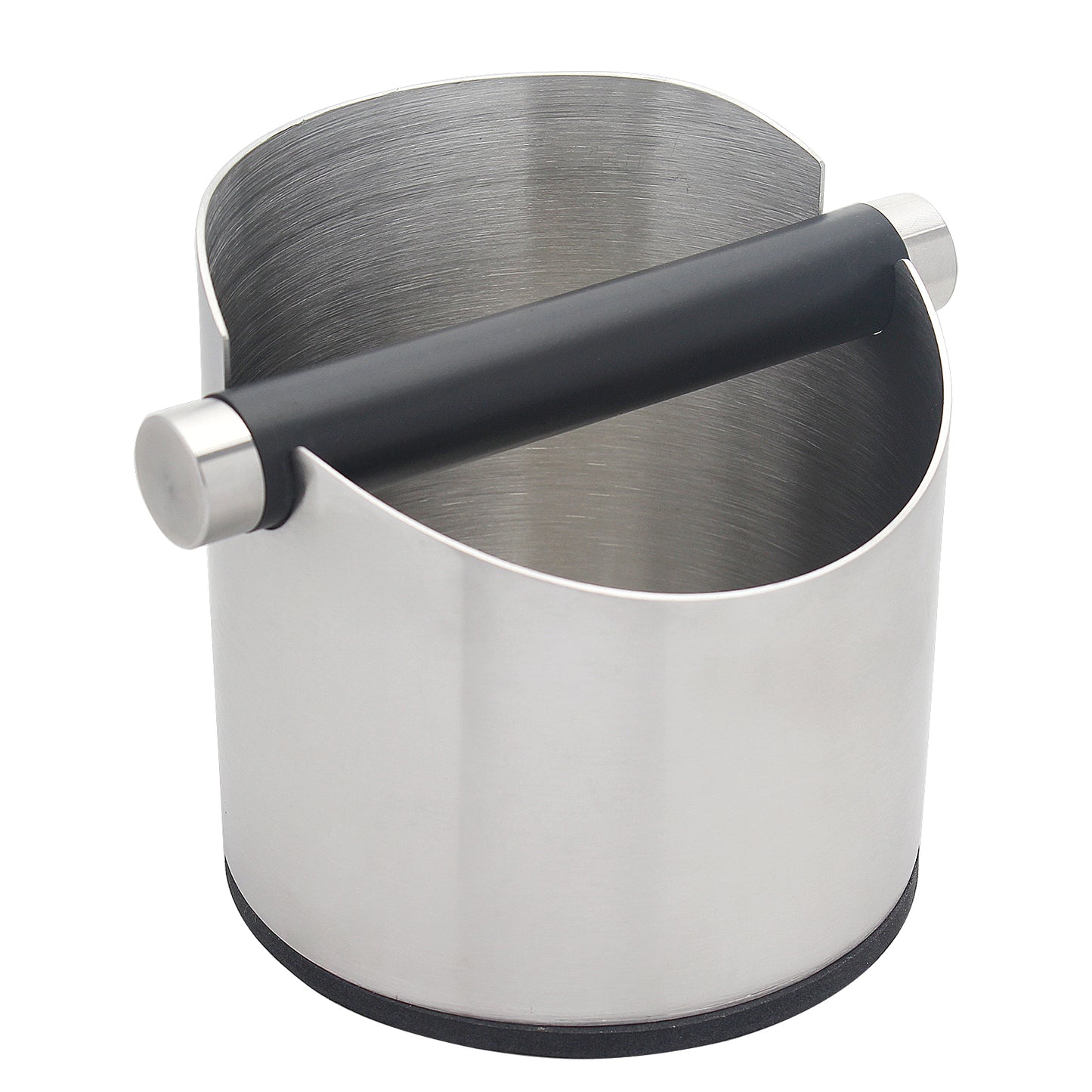 Coffee Grounds Knock Box w/Knock Bar Cafe Stainless Steel Espresso Waste Bin