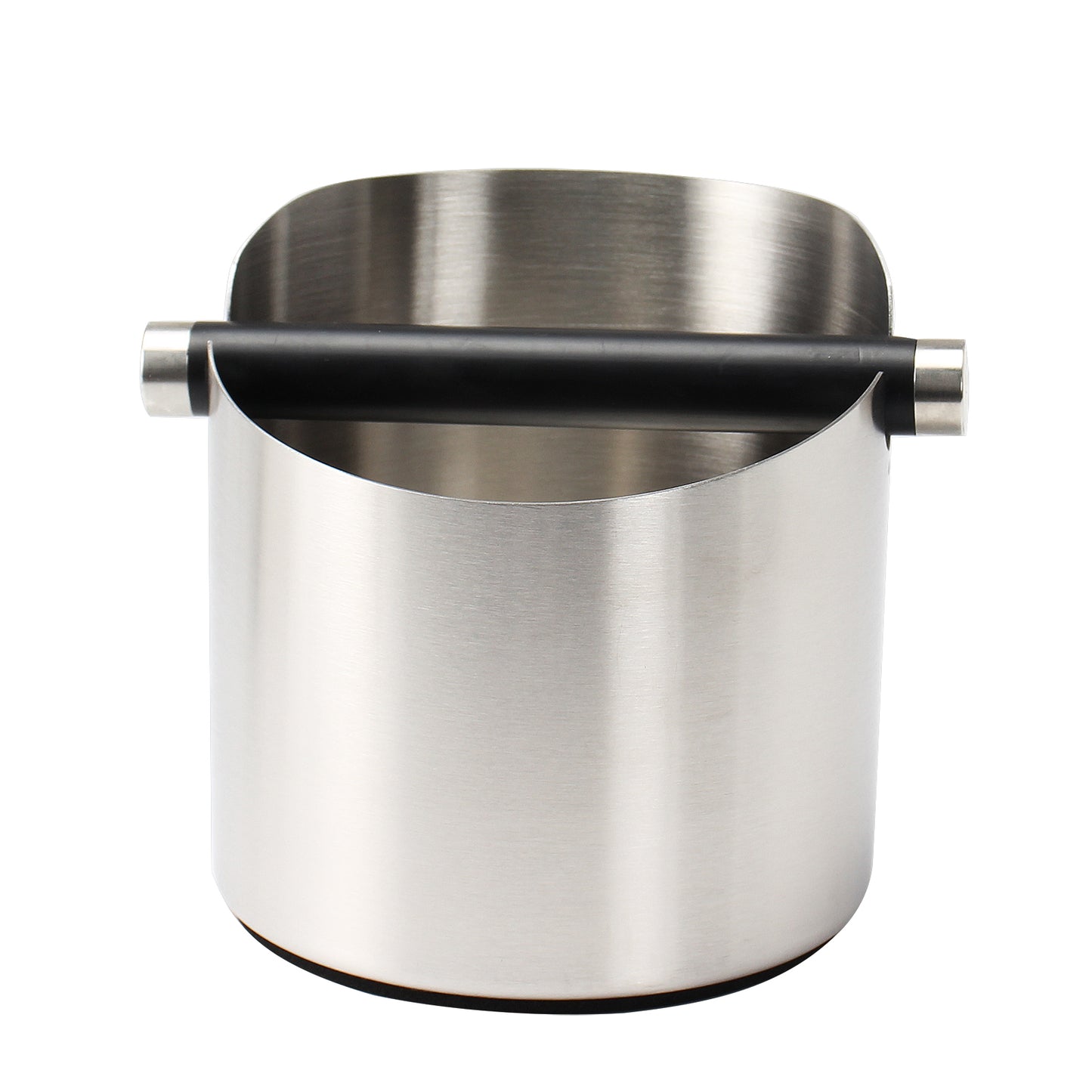 Coffee Grounds Knock Box Bucket Non-Slip Base Rubber Bar Espresso Pucks Dump Bin