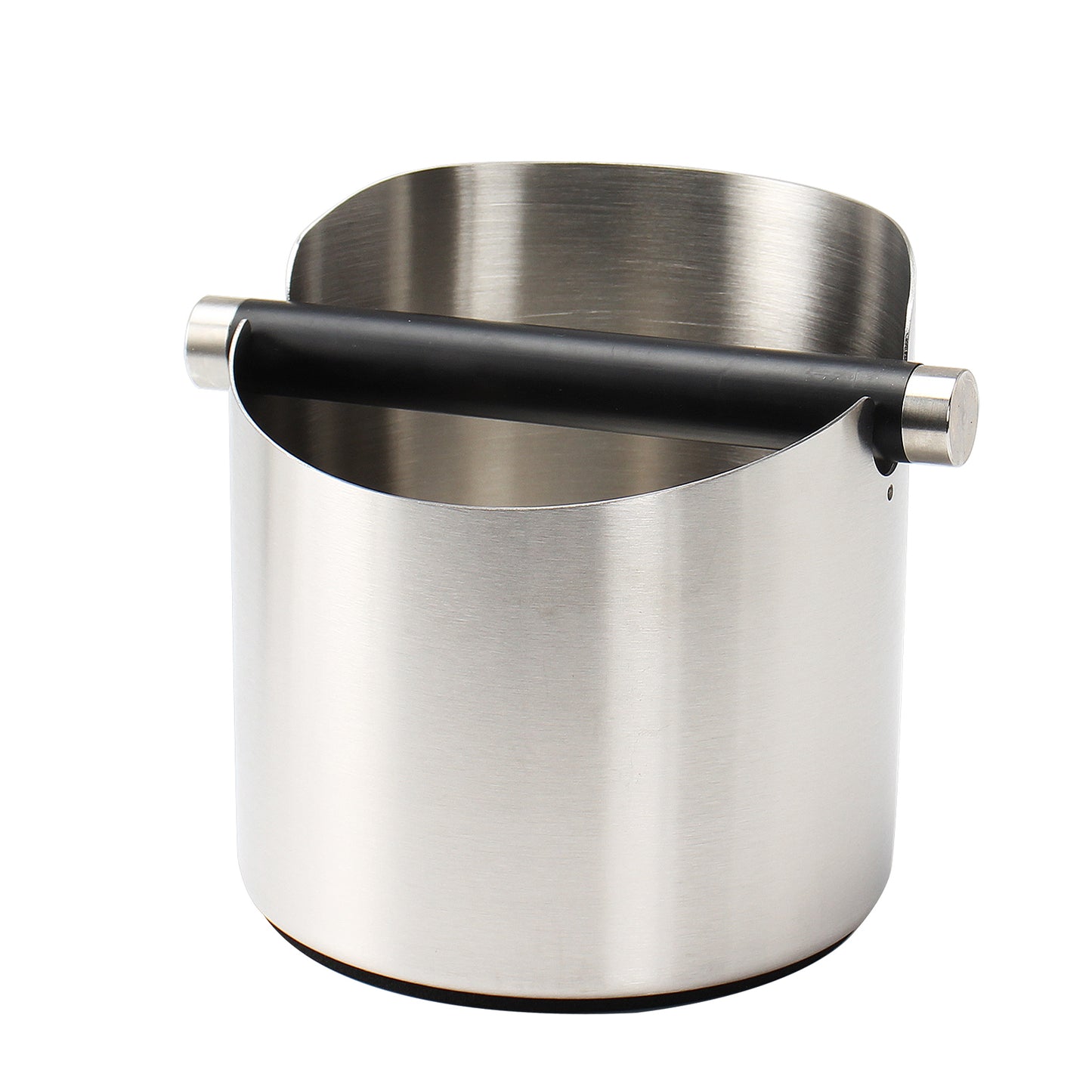 Coffee Grounds Knock Box Bucket Non-Slip Base Rubber Bar Espresso Pucks Dump Bin