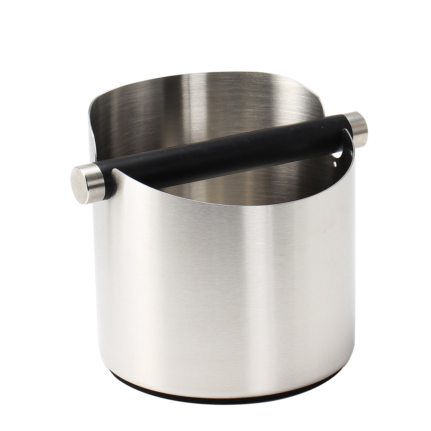 Coffee Grounds Knock Box Bucket Non-Slip Base Rubber Bar Espresso Pucks Dump Bin