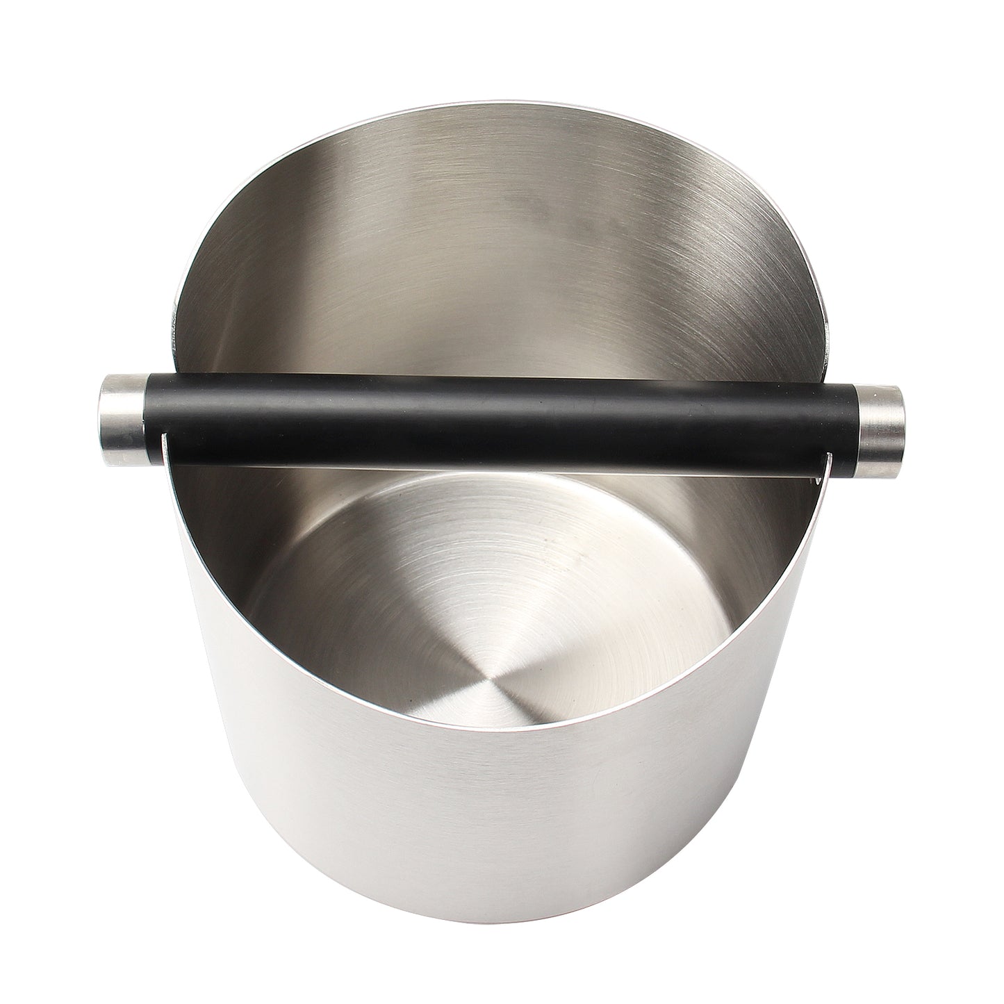 Coffee Grounds Knock Box Bucket Non-Slip Base Rubber Bar Espresso Pucks Dump Bin