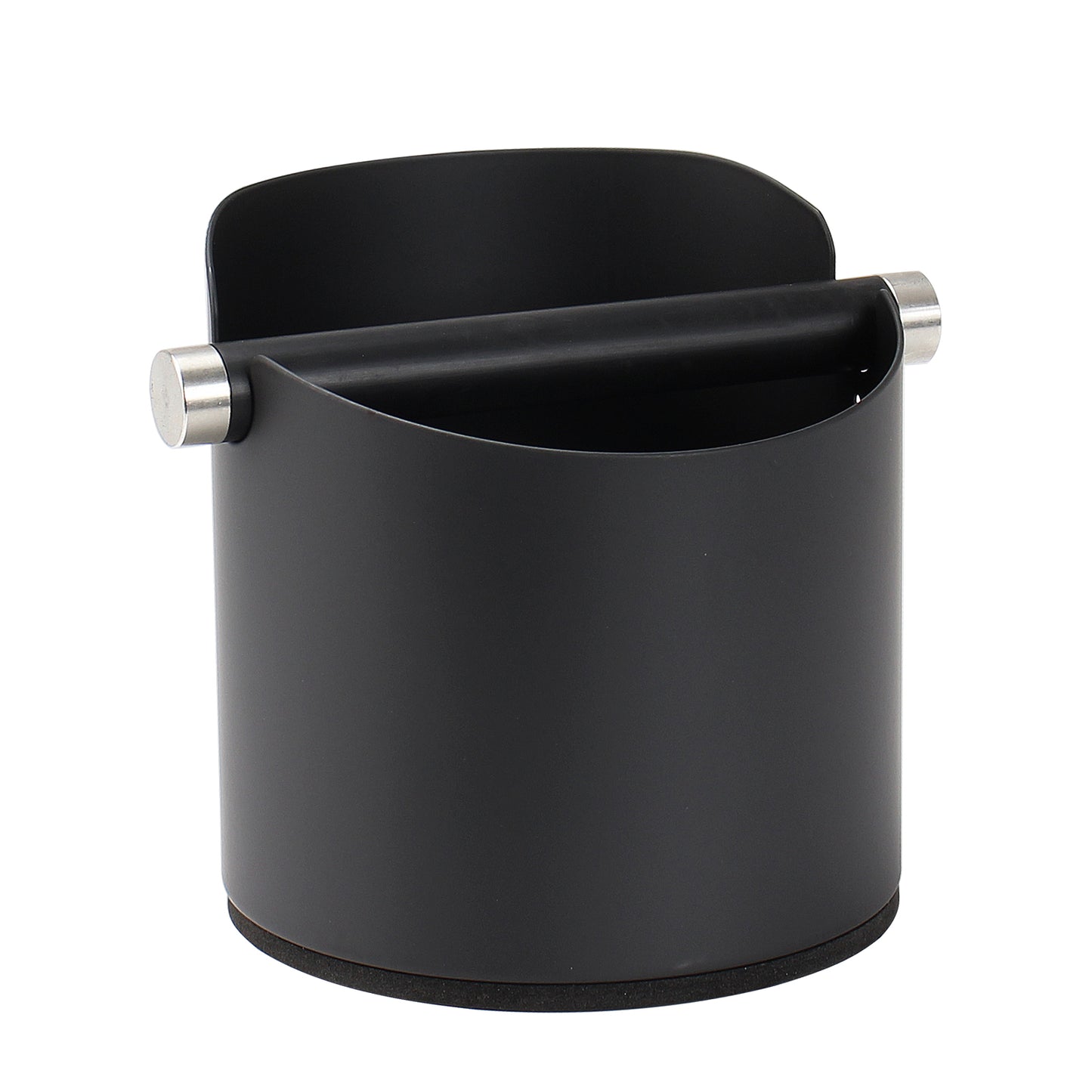 Coffee Grounds Knock Box Bucket Non-Slip Base Rubber Bar Espresso Pucks Dump Bin