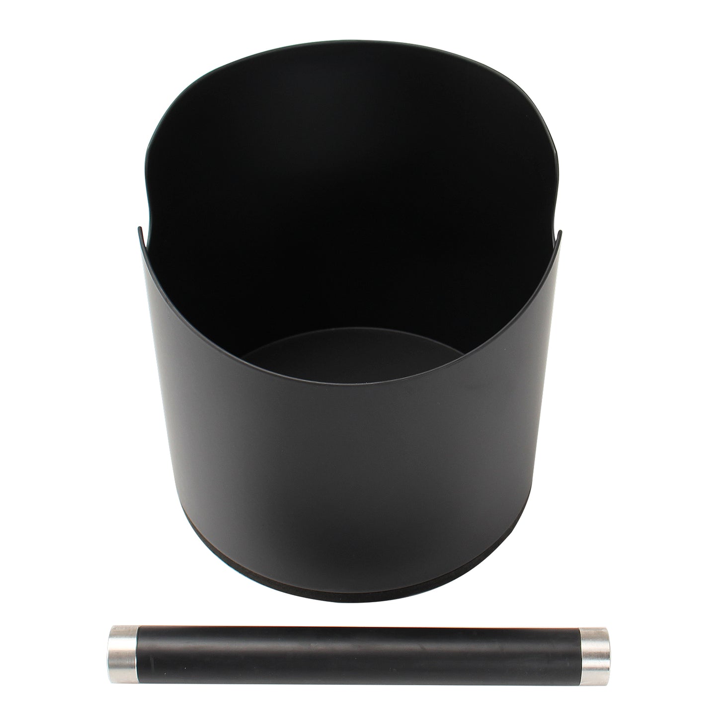 Coffee Grounds Knock Box Bucket Non-Slip Base Rubber Bar Espresso Pucks Dump Bin