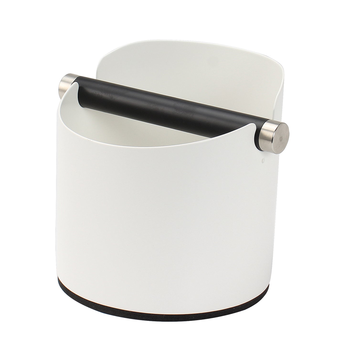 Coffee Grounds Knock Box Bucket Non-Slip Base Rubber Bar Espresso Pucks Dump Bin