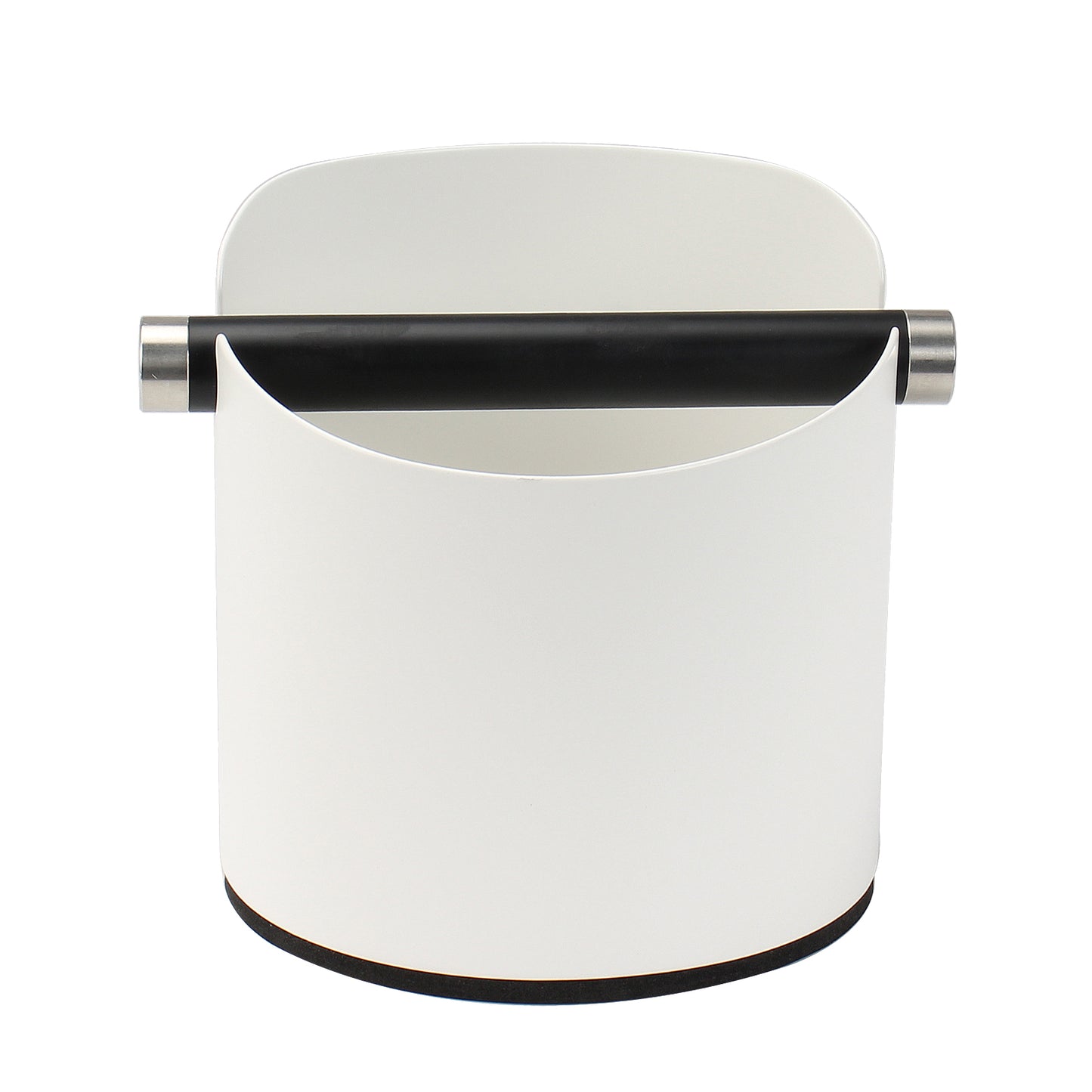 Coffee Grounds Knock Box Bucket Non-Slip Base Rubber Bar Espresso Pucks Dump Bin