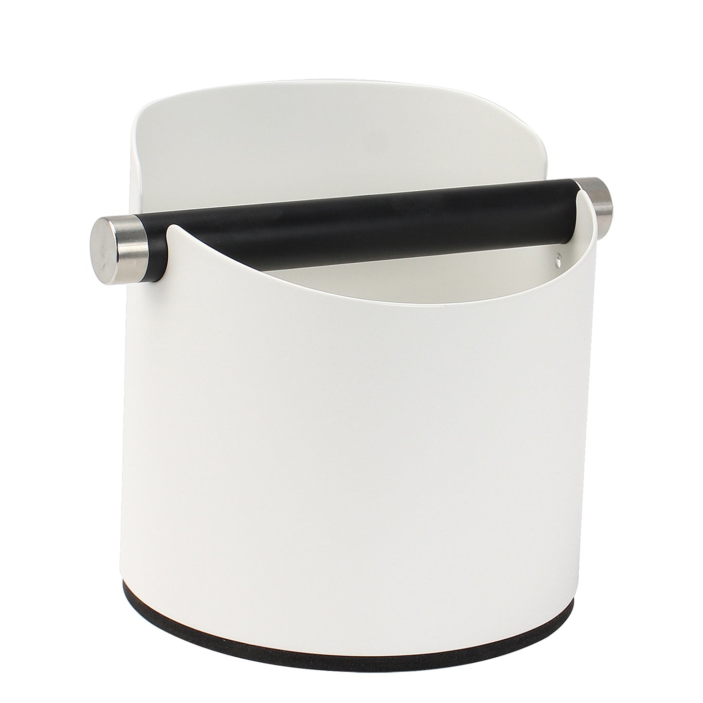 Coffee Grounds Knock Box Bucket Non-Slip Base Rubber Bar Espresso Pucks Dump Bin