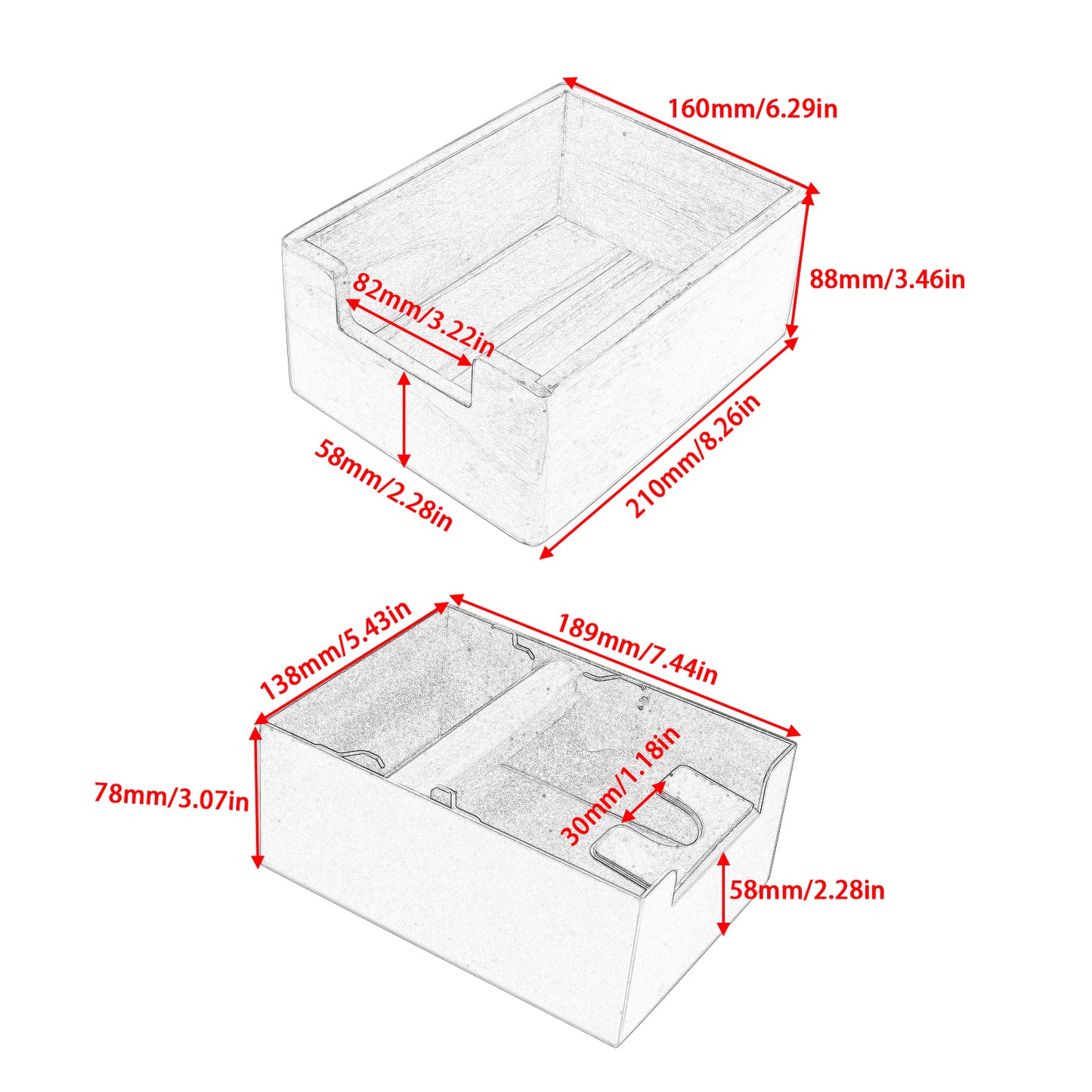 Espresso Grounds Knock Box Anti-Slip Detachable Coffee Powder Residue Bucket