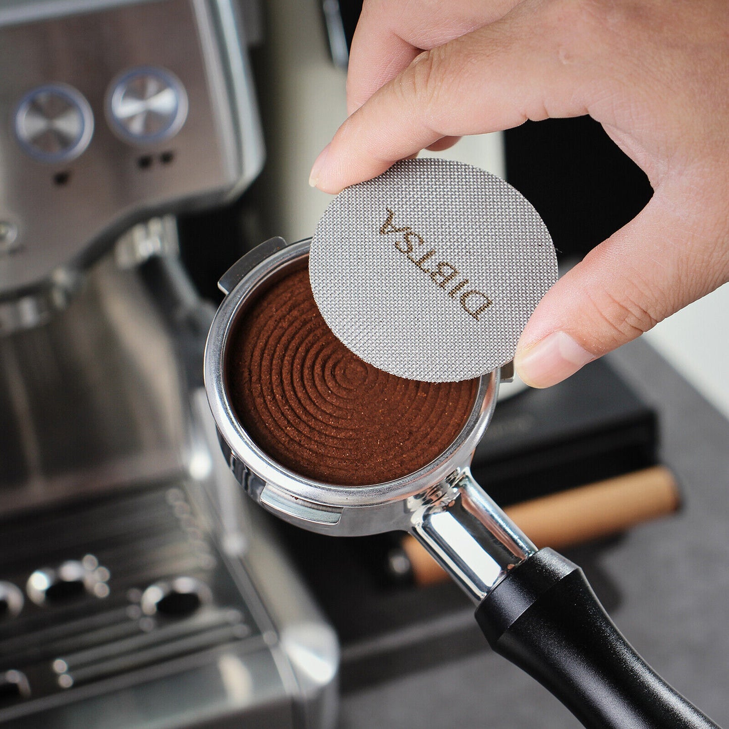 58mm Espresso Coffee Portafilter For Barsetto BAE01 BAE02 Calphalon Temp IQ