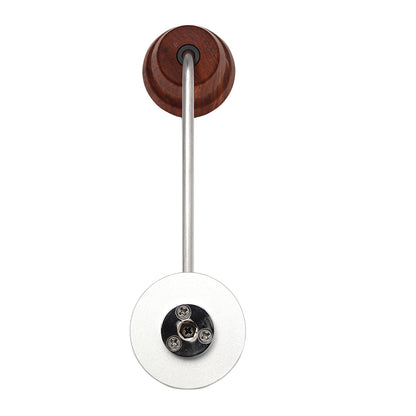 Portable Manual Coffee Grinder Adjustable Aluminum + Stainless Steel Detachable