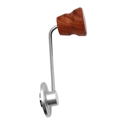 Portable Manual Coffee Grinder Adjustable Aluminum + Stainless Steel Detachable