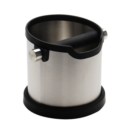 Coffee Grounds Knock Box Residue Bin Container Non-Slip Bottom Stainless Steel