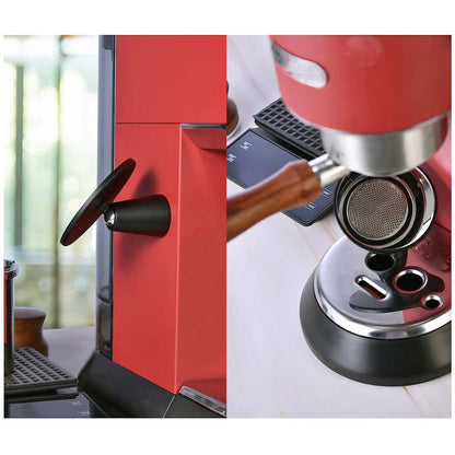 Magnetic Espresso Shot Mirror Adjustable Coffee Observation Reflective W/Base