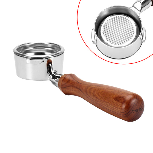 58mm Bottomless Portafilter Wood Handle For Gran GAGGIA Espresso Coffee Machine