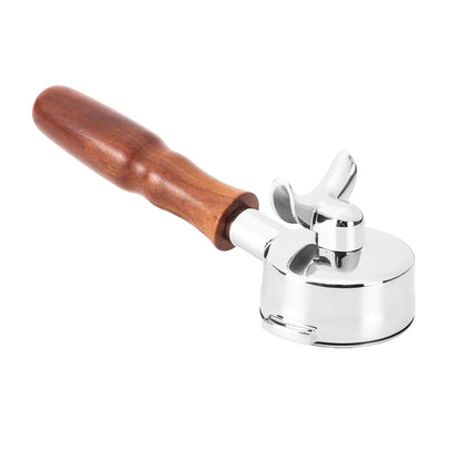 58mm Portafilter For LaMarzocco Espresso Coffee Machine Double Spout Wood Handle