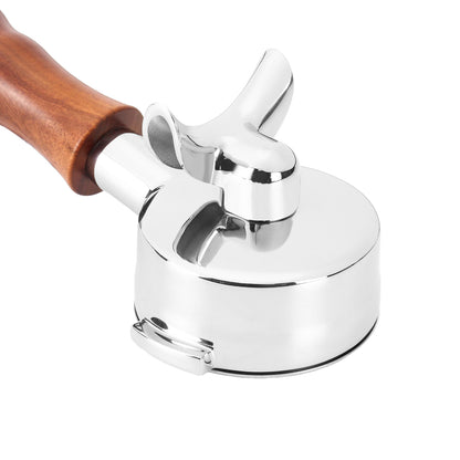 58mm Portafilter For LaMarzocco Espresso Coffee Machine Double Spout Wood Handle