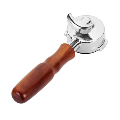 58mm Portafilter For LaMarzocco Espresso Coffee Machine Double Spout Wood Handle