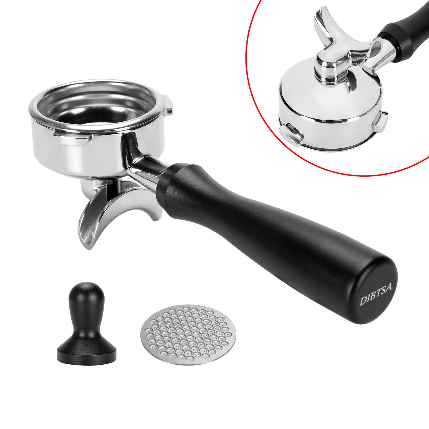 58mm Espresso Coffee Portafilter For Barsetto BAE01 BAE02 Calphalon Temp IQ