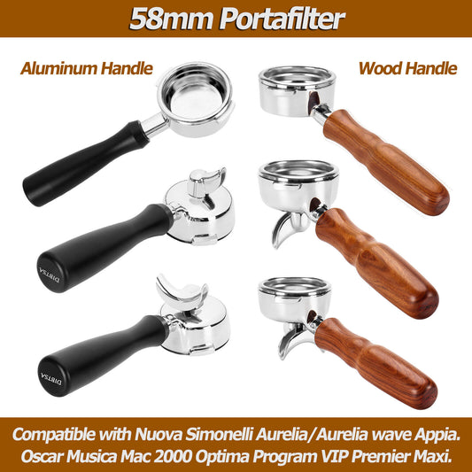 58mm Espresso Coffee Portafilter For Nuova Simonelli Aurelia Appia. Oscar Musica